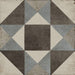 Daltile Quartetto - 8 in. x 8 in. Glazed Porcelain Tile - Cool Figura