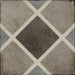 Daltile Quartetto - 8 in. x 8 in. Glazed Porcelain Tile - Cool Rombo