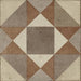 Daltile Quartetto - 8 in. x 8 in. Glazed Porcelain Tile - Warm Figura