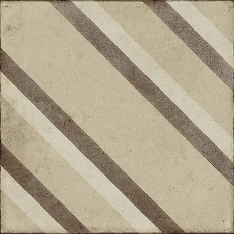 Daltile Quartetto - 8 in. x 8 in. Glazed Porcelain Tile - Warm Piazza