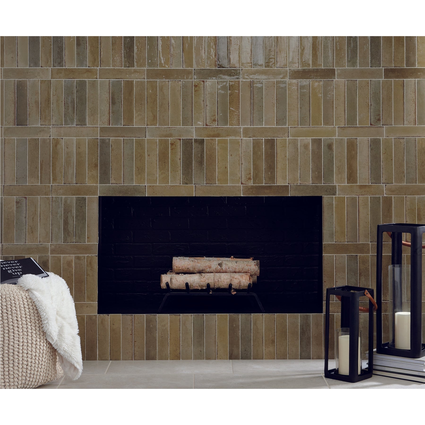 Daltile - Remedy - 2 in. x 10 in. Glazed Porcelain Tile - Antidote RD2 ...
