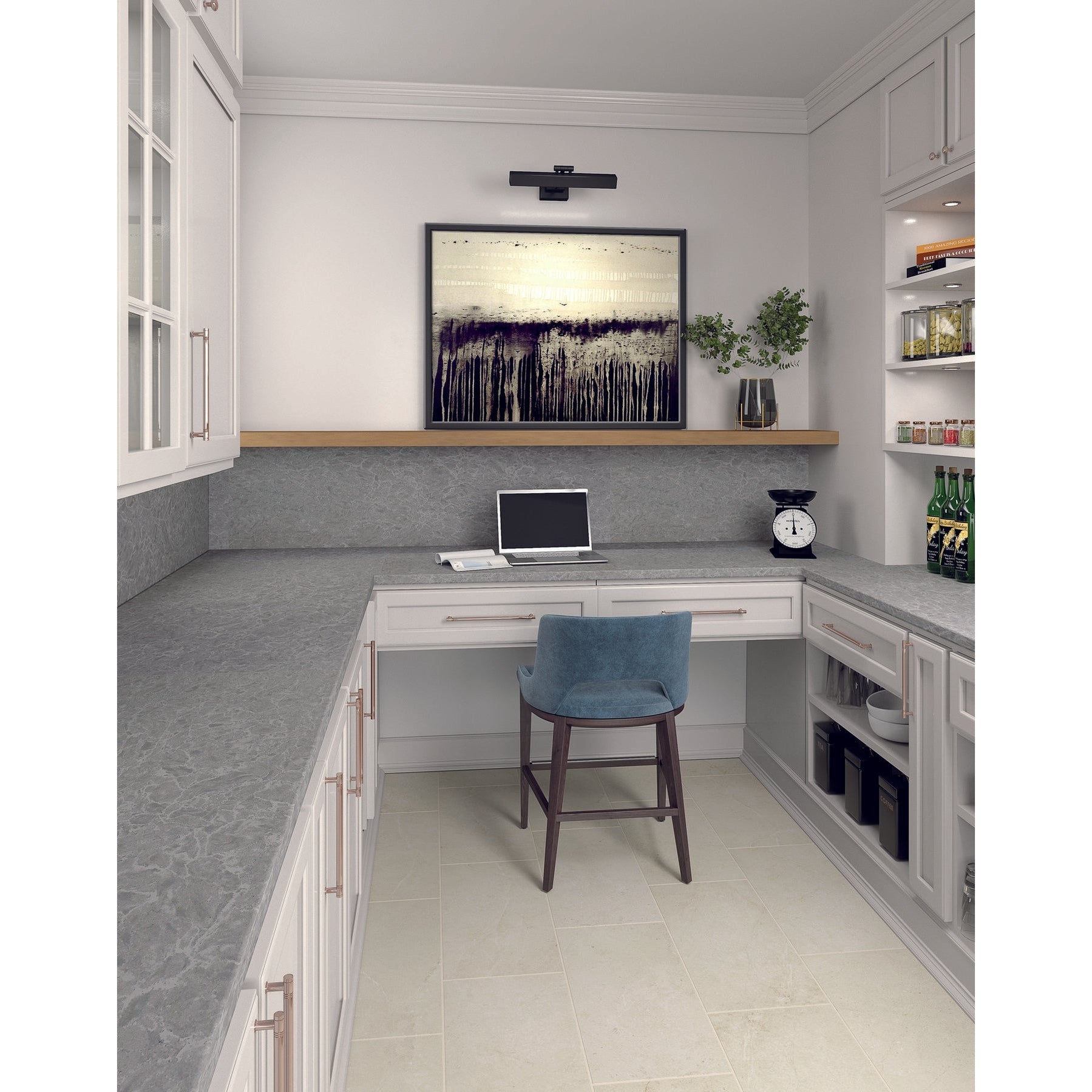 Daltile - Scripter 12 in. x 24 in. Glazed Porcelain Floor Tile - Oracl ...