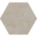 Daltile - Scripter 8 in. Hexagon Glazed Porcelain Floor Tile - Mentor Matte