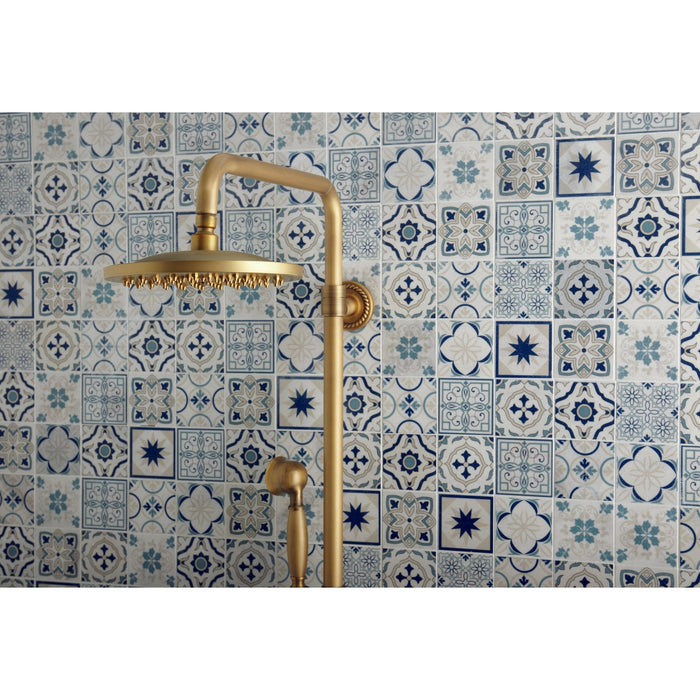 Daltile - Sublimity Encaustic Tile - Mindful Sequence SB63 Installed 2