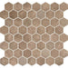 Daltile Vintage Hex 1 ½ in. Hexagon Mosaic - Relic Umber