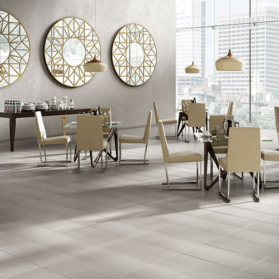 Daltile - Volume 1.0 - 12 in. x 24 in. Glazed Porcelain Tile - Room Scene