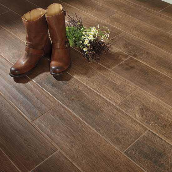 Daltile Willow Bend - Dark Brown Lifestyle