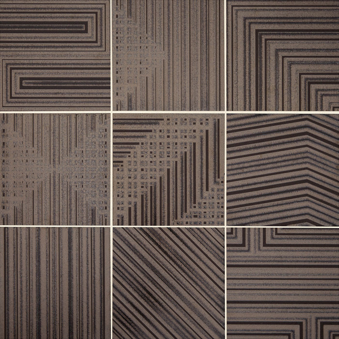 Daltile Geometric Fusion 8 in. x 8 in. Colorbody Porcelain Tile - Amber GF04