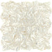 Daltile - Lavaliere Windblown Mosaic - Calacatta Gold