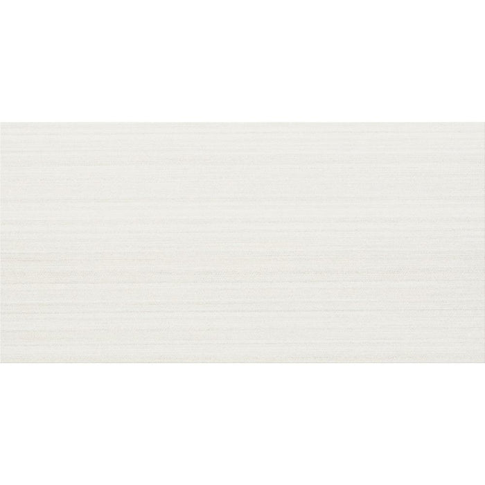 Daltile Fabric Art 12 in. x 24 in. Modern Linear - White ML60