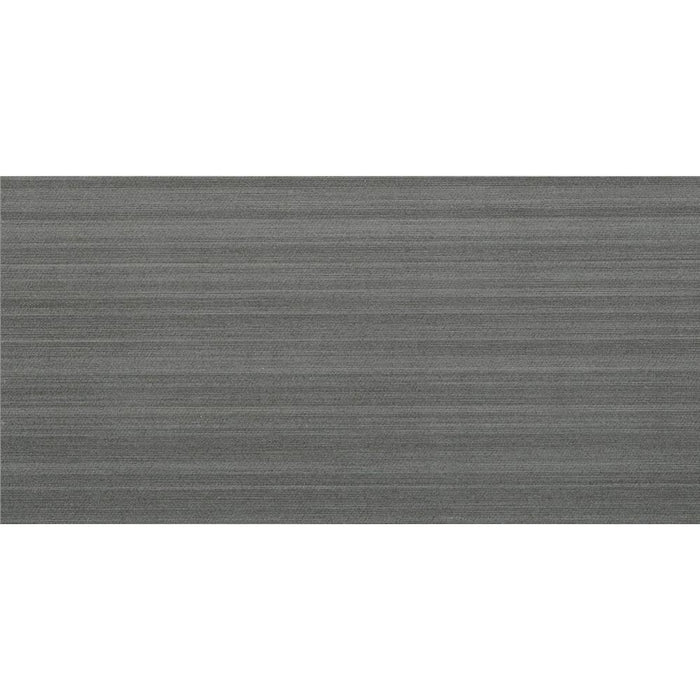 Daltile Fabric Art 12 in. x 24 in. Modern Linear - Dark Gray ML64