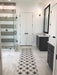 Pamesa - Art Collection - 8.78 in. x 8.78 in. Porcelain Tile - Degas Blanco Room 2