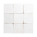 Lungarno - Zellige Bespoke - 4" x 4" Glossy Terracotta Tile - Desert Pearl