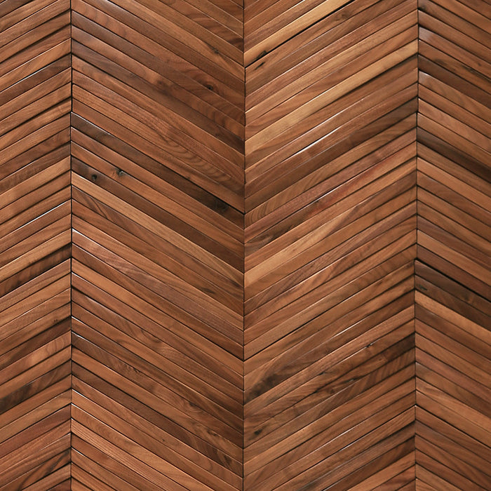 DuChateau - Arc Chevron Wall Coverings - American Walnut