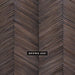 DuChateau - Arc Chevron Wall Coverings - Brown Ash