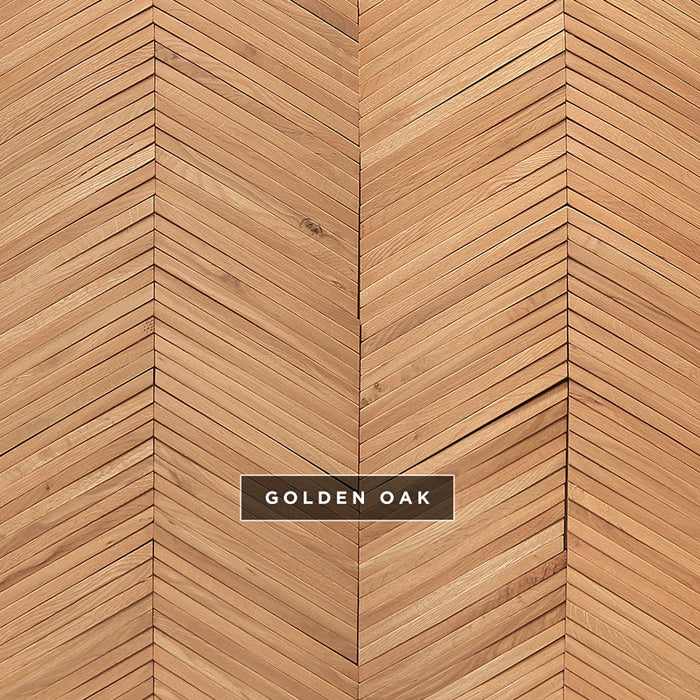 DuChateau - Arc Chevron Wall Coverings - Golden Oak
