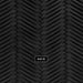 DuChateau - Curva Chevron Wall Coverings - Noir