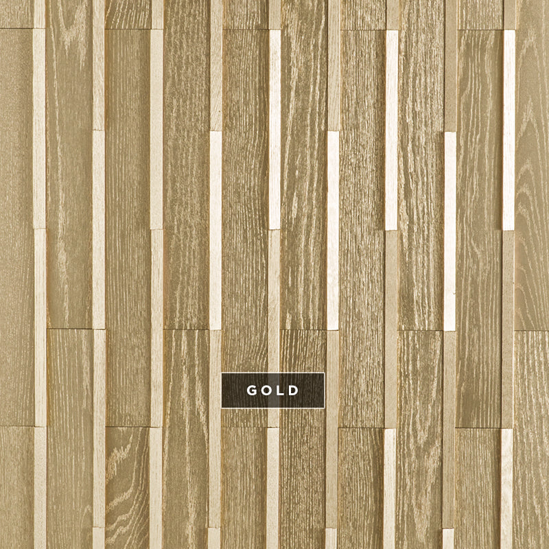 DuChateau - Edge Wall Coverings - Gold (made to order) — Floorzz