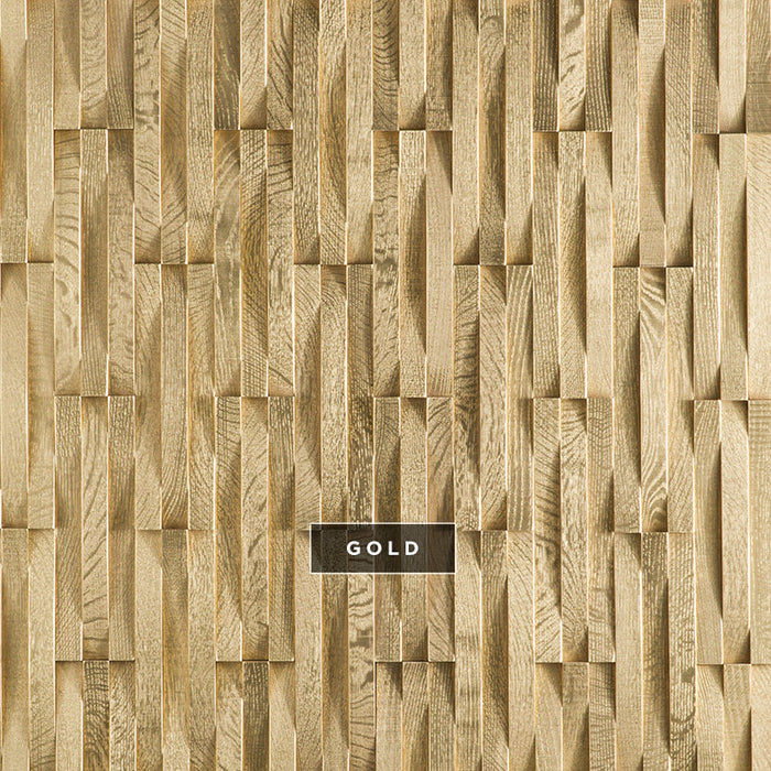 DuChateau - Krescent Wall Coverings - Gold (made to order) — Floorzz