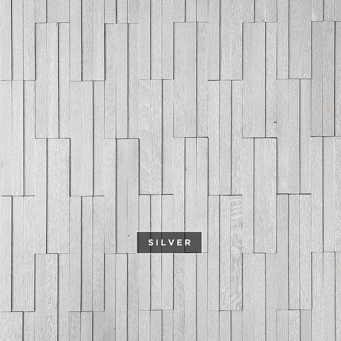 DuChateau - Kuadra Wall Coverings - Silver