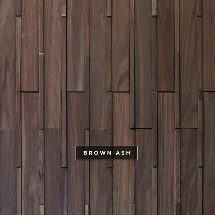 DuChateau - Kubik Wall Coverings - Brown Ash