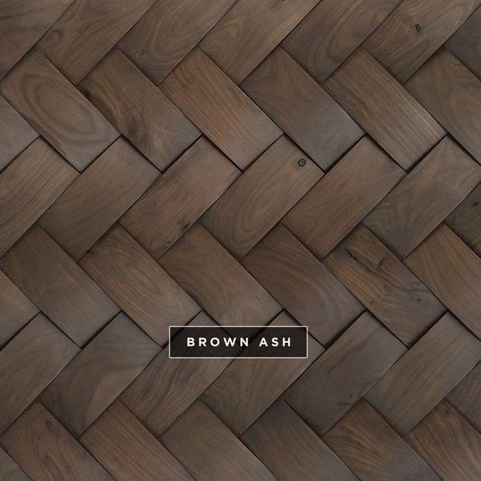 DuChateau - Tresses Wall Coverings - Brown Ash