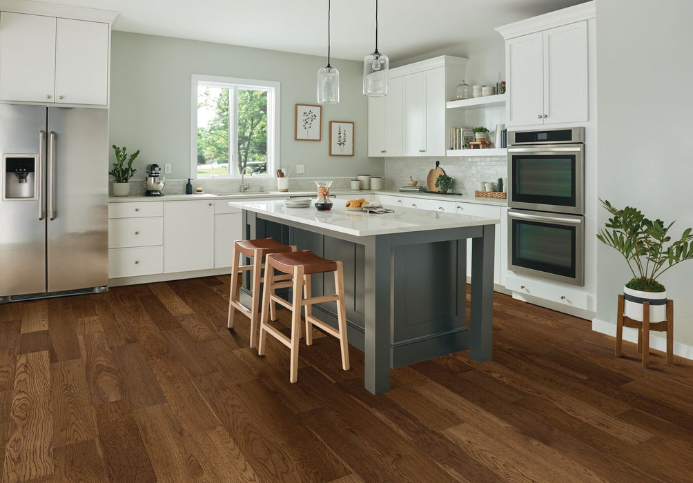Hartco - Dogwood Pro Engineered Hardwood - Fall Colored Room Scene