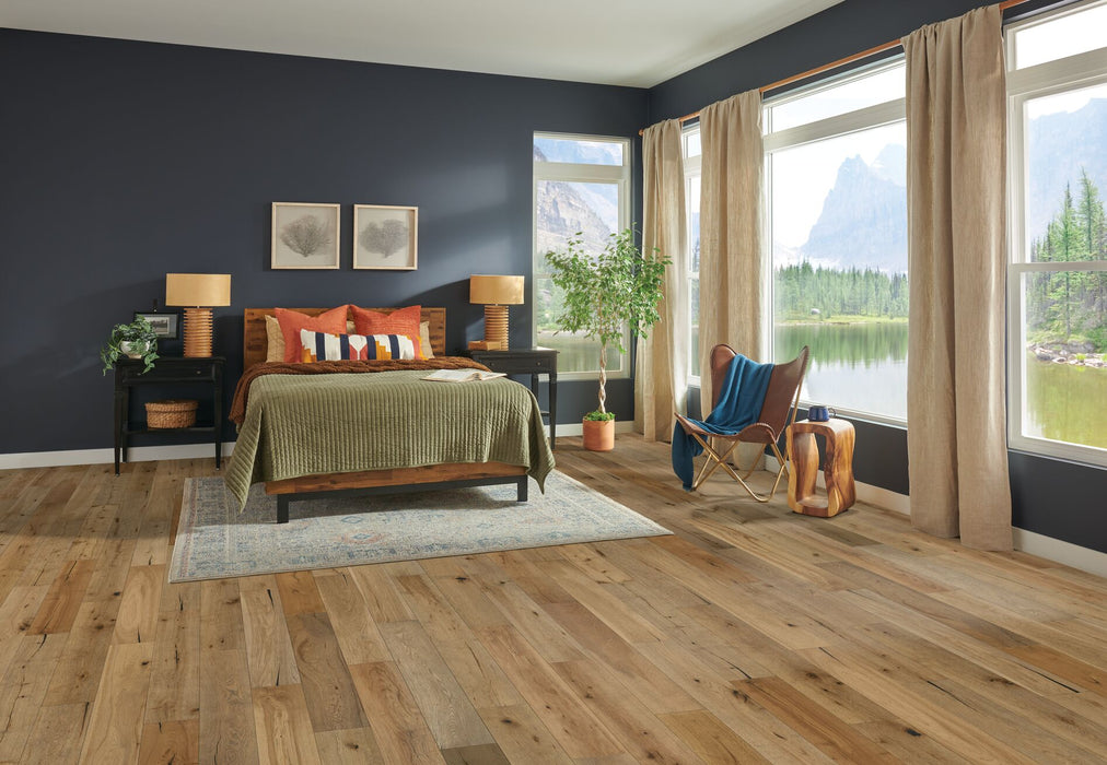 Hartco - Dutton Pass Engineered Hardwood - Taupe Brown Room