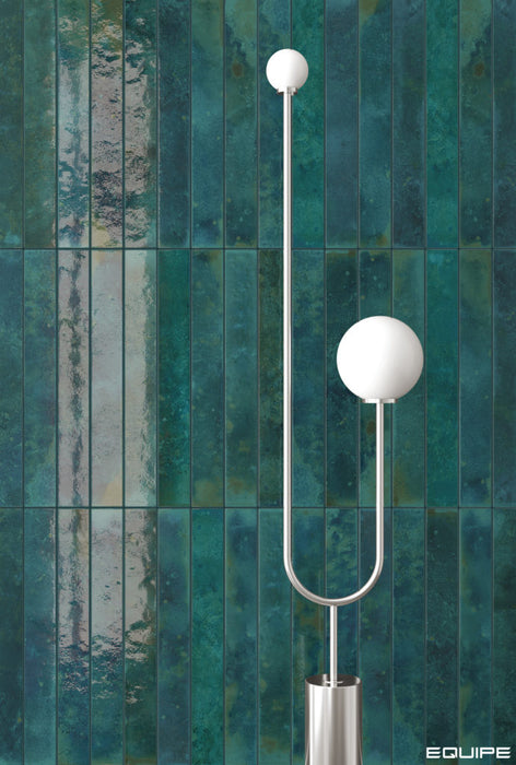 Equipe - Bali Collection - 2 in. x 16 in. Tile - Hesper wall installation