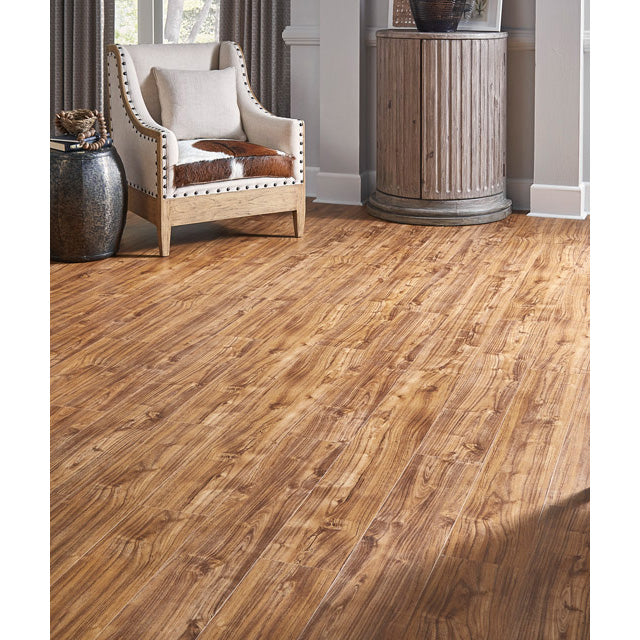 Eagle Creek - Sinclair Collection - WPC Luxury Vinyl Plank - Teak Harbor Room Scene
