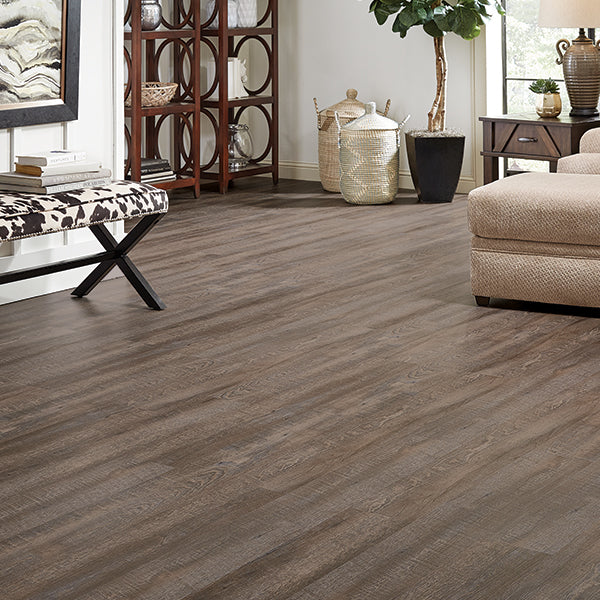 Eagle Creek - Sinclair Collection - WPC Luxury Vinyl Plank - Windsong Oak Room Scene