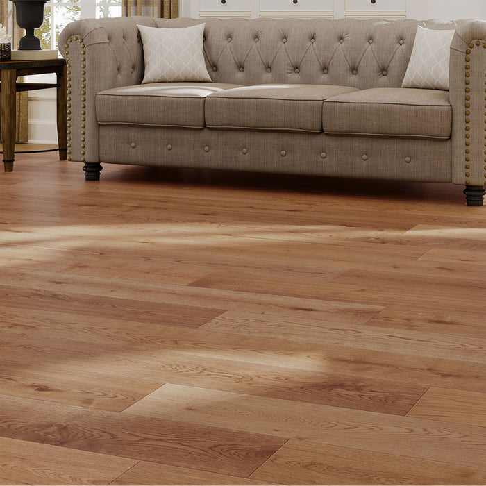 Eagle Creek - Artisan Cut Collection - Engineered Hardwood - Brass Lathe Room Scene