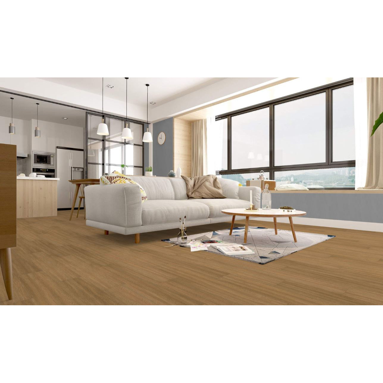 Earthwerks - Pavilion 6" x 36" Engineered Hardwood - Elevation