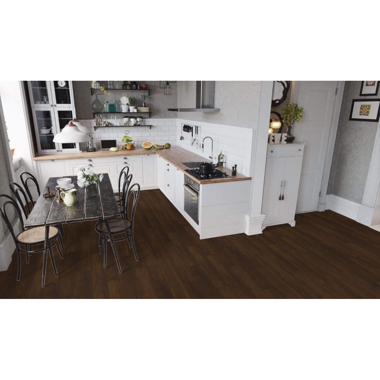 Earthwerks - Pavilion 6" x 36" Engineered Hardwood - Tenement