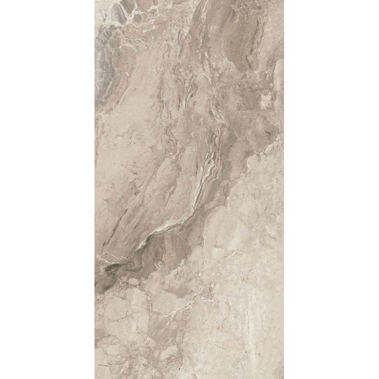 Elysium - Mystic 12 in. x 24 in. Polished Rectified Porcelain Tile - Beige
