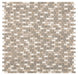 Elysium - Swiss Brick 11.75 in. x 11.75 in. Crackle Glass