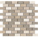 Elysium - Swiss Brick 11.75 in. x 11.75 in. Crackle Glass