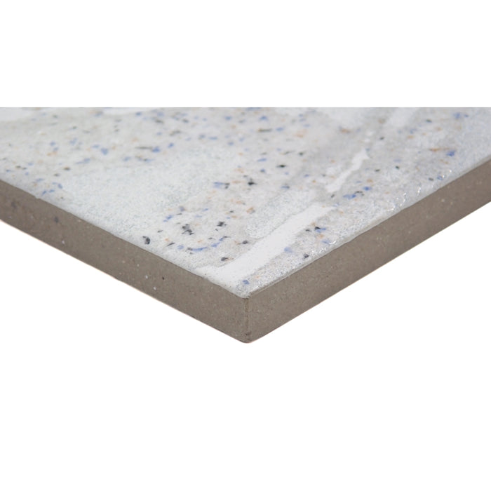 Emser Tile - Amala - 3 in. x 12 in. Porcelain Wall Tile - Cloud Close View