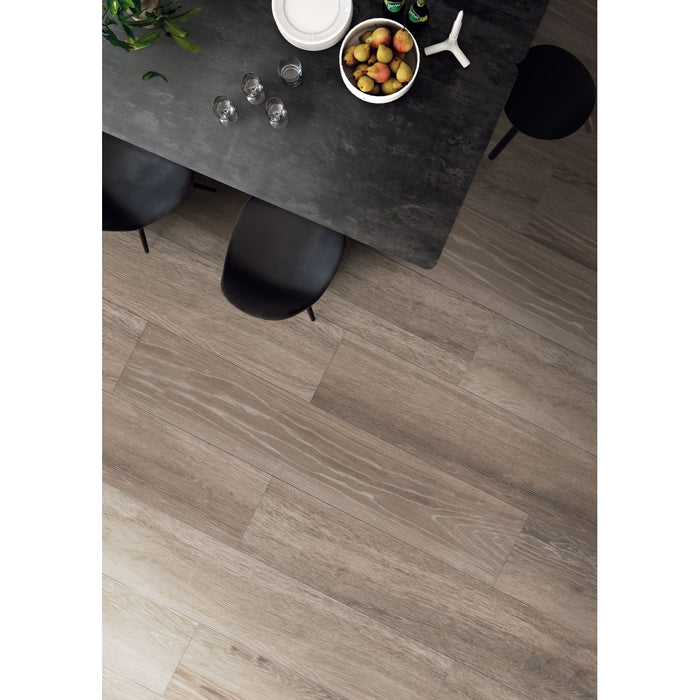 Emser Tile - Angeles - 9 in. x 47 in. Porcelain Tile - Crest Installed