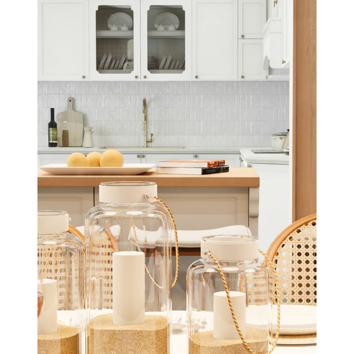 Emser Tile - Antigo - 2 in. x 5 in. Ceramic Wall Tile - Snow Room Scene 2