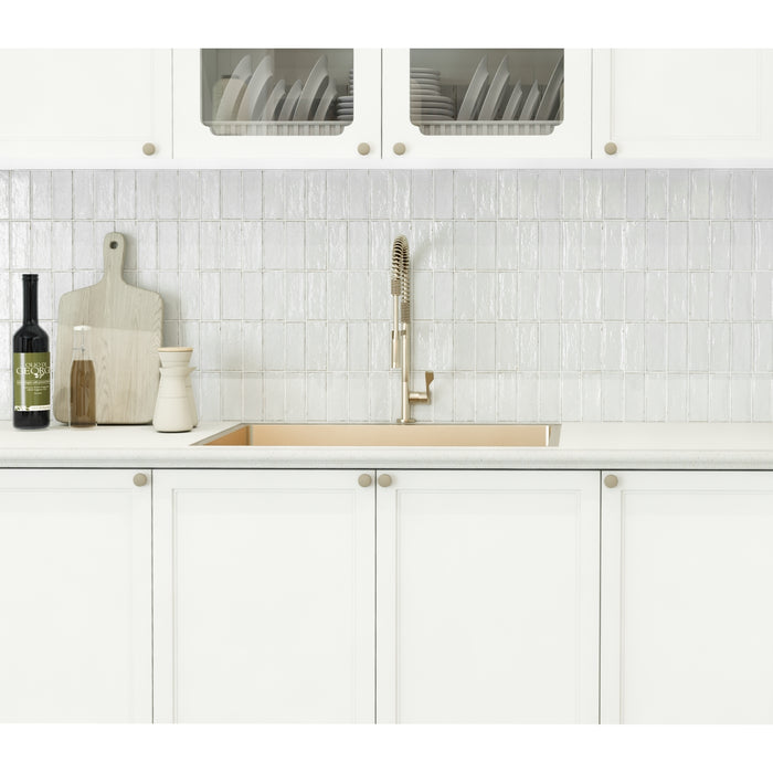 Emser Tile - Antigo - 2 in. x 5 in. Ceramic Wall Tile - Snow Room Scene 4