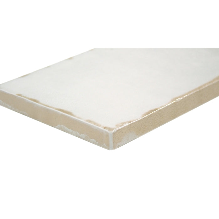 Emser Tile - Antigo - 2 in. x 5 in. Ceramic Wall Tile - Vanilla Close View