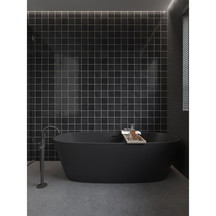 Emser Tile - Antigo - 5 in. x 5 in. Ceramic Wall Tile - Jet Room Scene