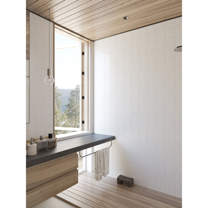 Emser Tile - Antigo - 5 in. x 5 in. Ceramic Wall Tile - Snow Room Scene 2