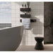 Emser Tile - Antigo - 5 in. x 5 in. Ceramic Wall Tile - Vanilla Installed 2