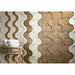 Emser Tile - Martel - 4 in. x 4 in. Porcelain Wall Tile - Bark Installed