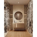 Emser Tile - Parati - 24 in. x 47 in. Deco Porcelain Wall Tile - Bloom Installed