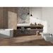 Emser Tile - Piante - 23 in. x 47 in. Porcelain Wall Tile - Amour Installed