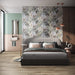 Emser Tile - Piante - 23 in. x 47 in. Porcelain Wall Tile - Flora Installed 3