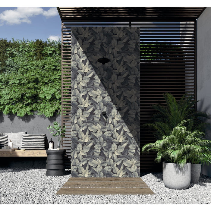 Emser Tile - Piante - 23 in. x 47 in. Porcelain Wall Tile - Jungle Installed 2